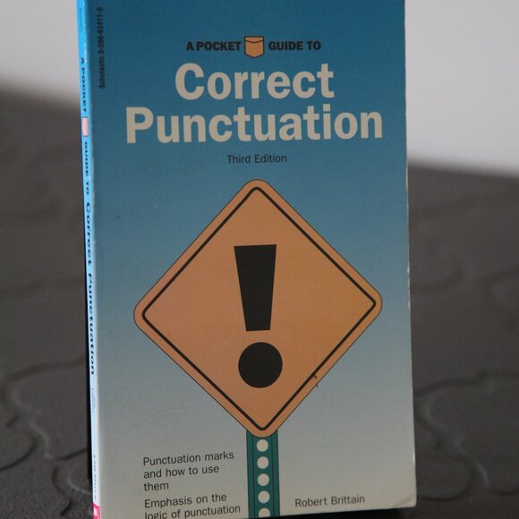 A Pocket Guide to Correct Punctuation by Robert Brittain - Picture 1 of 3
